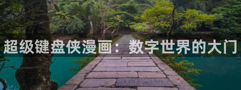 在喵趣漫画：超级键盘侠漫画：数字世界的大门